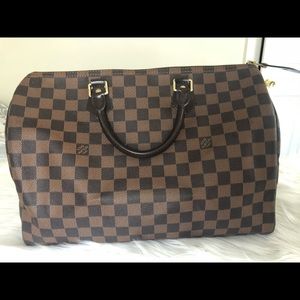 Louis Vuitton Speedy 35 Damier Ebene